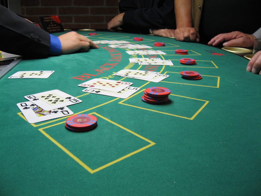 what does double down mean in blackjack - board